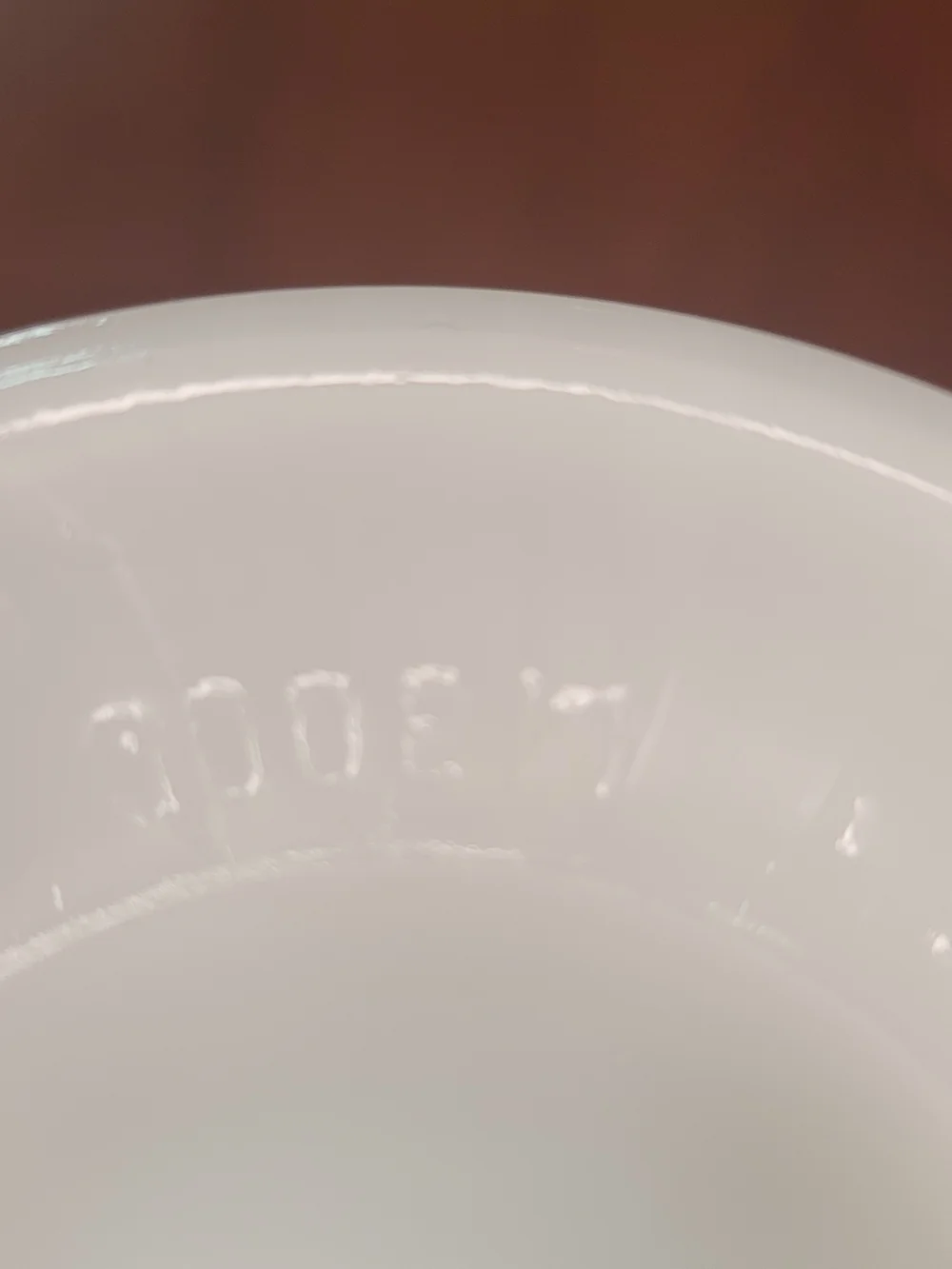 E.O. BRODY Textured‎ Milk Glass Pedestal Vase Model M3000 6.5 Inch